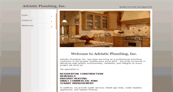 Desktop Screenshot of adriaticplumbing.com